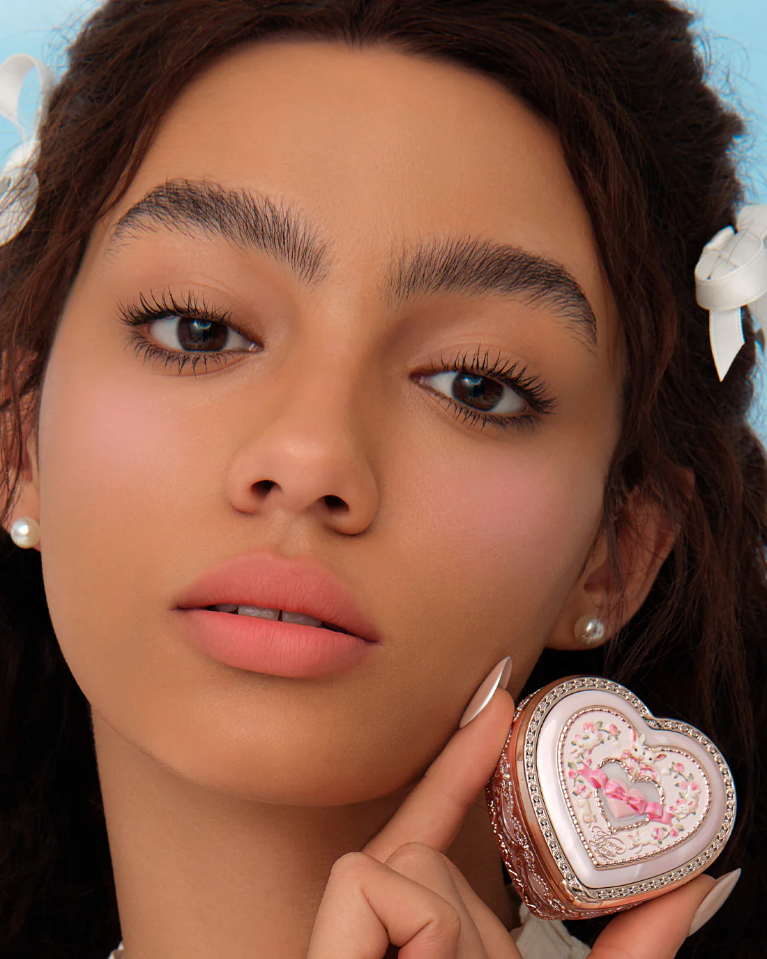 Bunny Garden Embossed Blush - Image 21