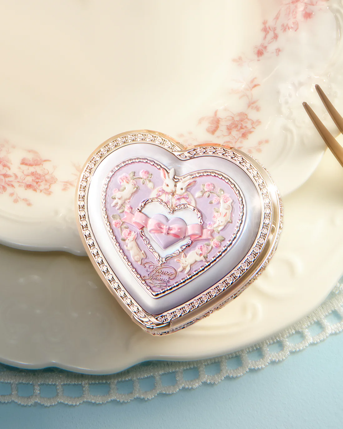 Bunny Garden Embossed Blush - Image 27