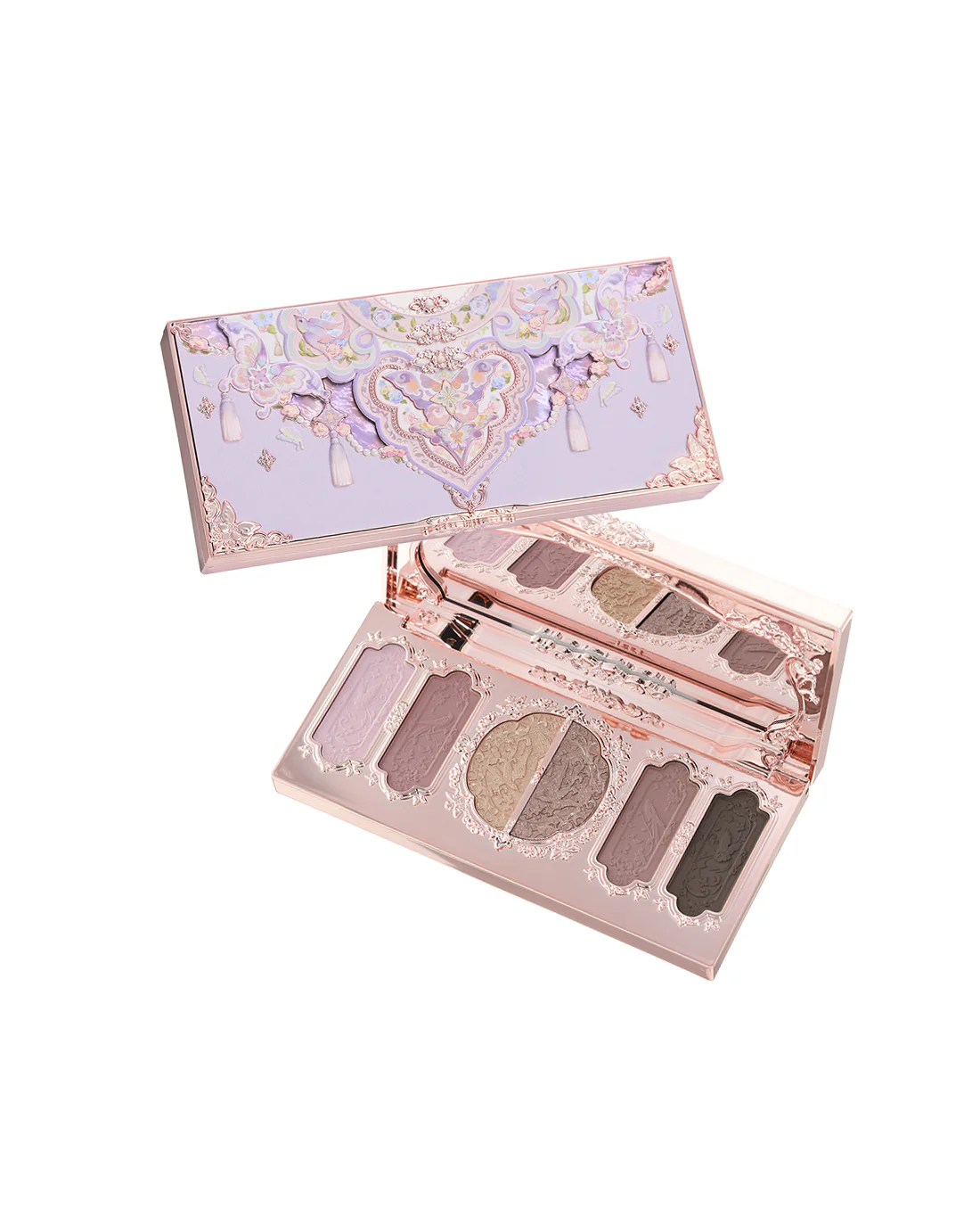 Butterfly Cloud Collar Embossed Six-Color Makeup Palette (Bundle) - Image 17