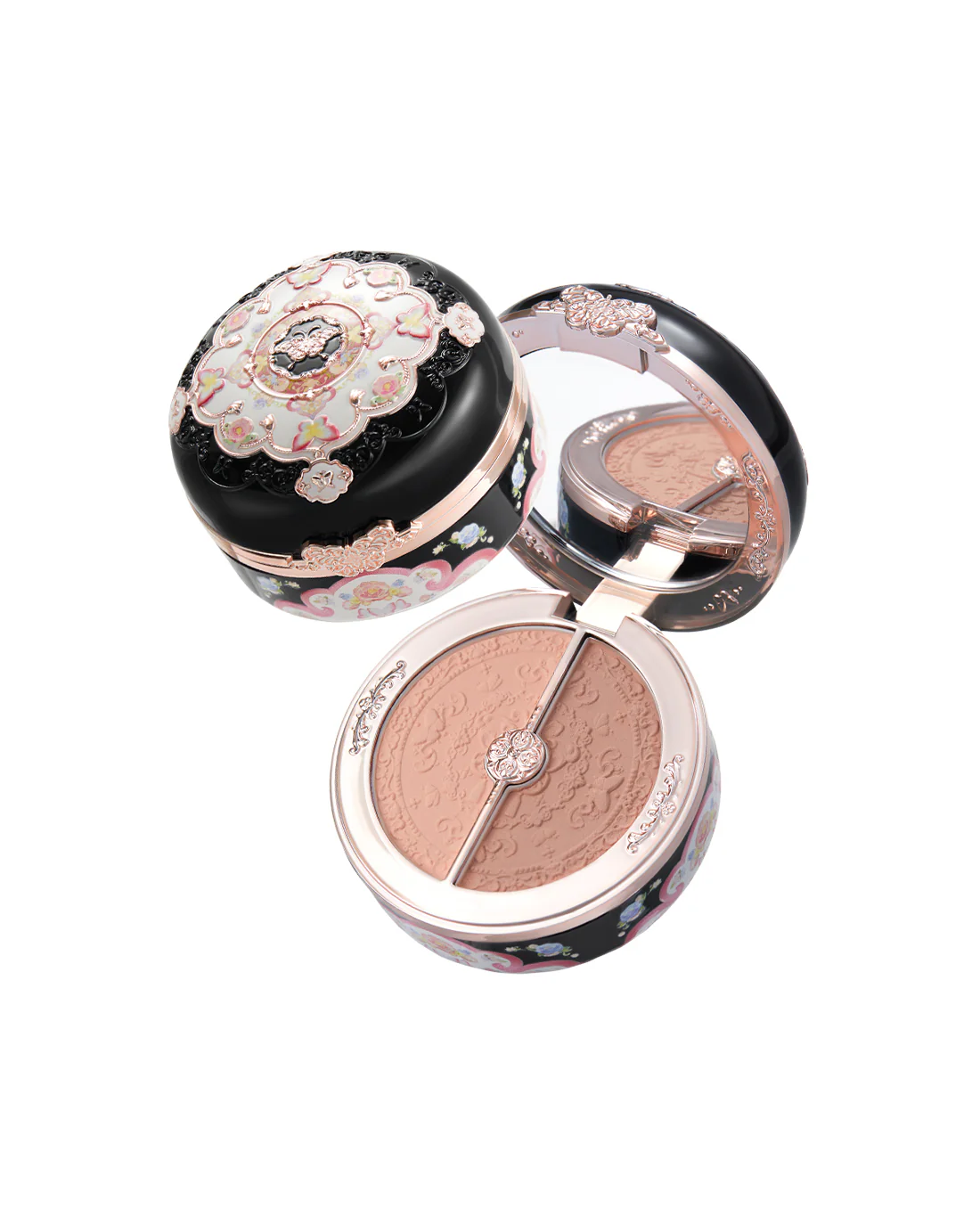 Butterfly Cloud Collar Rouge Box Highlighting & Blush Duo Powder (Bundle) - Image 5
