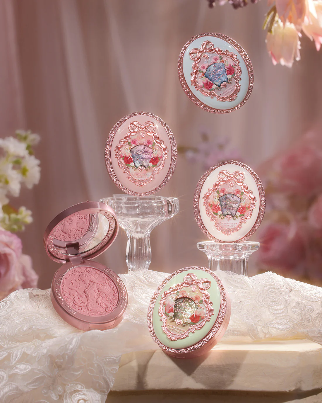 Midsummer Fairytales Velvet Embossed Blush - Image 17