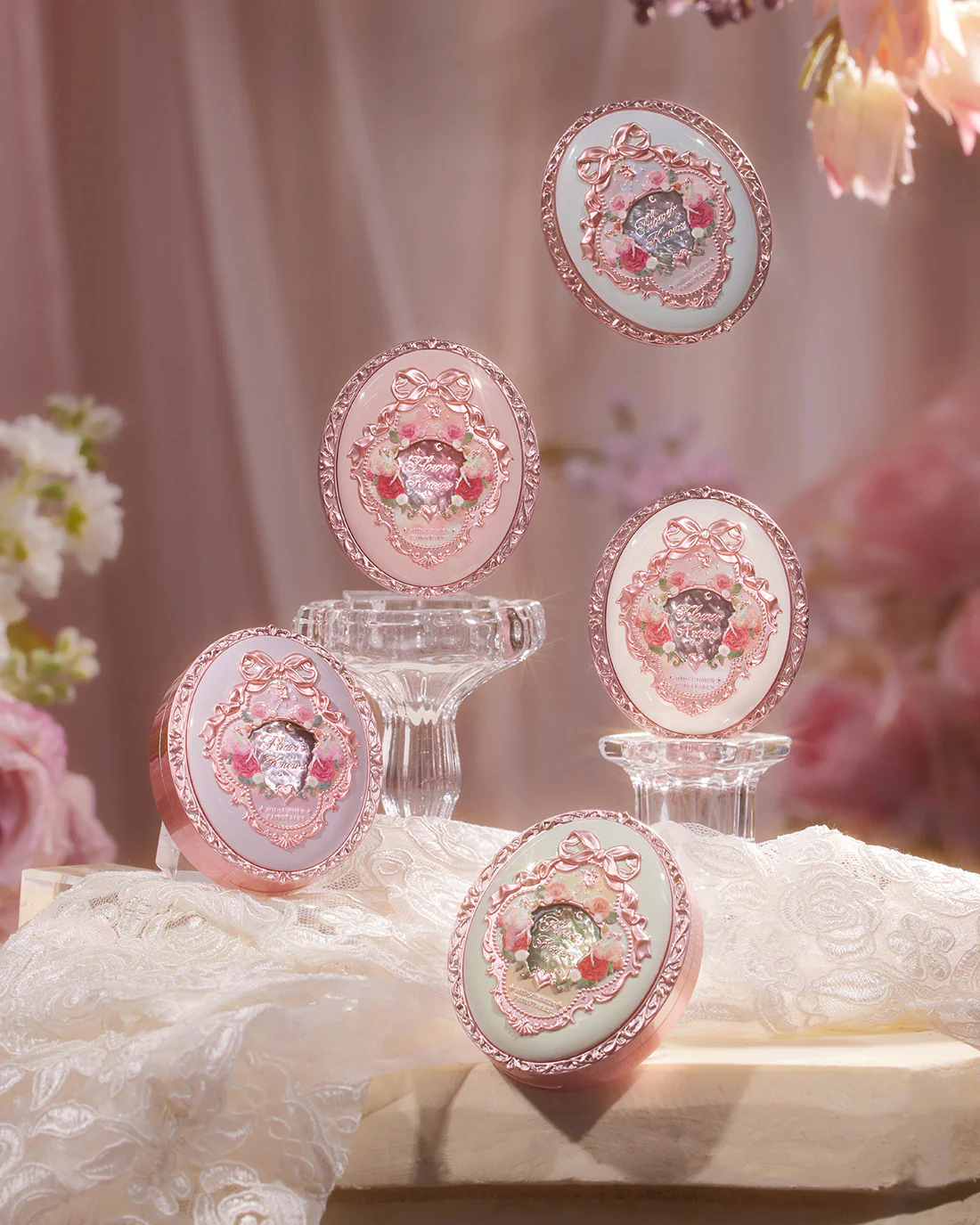 Midsummer Fairytales Velvet Embossed Blush - Image 27