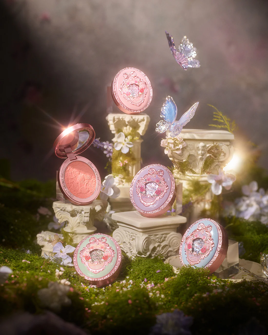 Midsummer Fairytales Velvet Embossed Blush - Image 6
