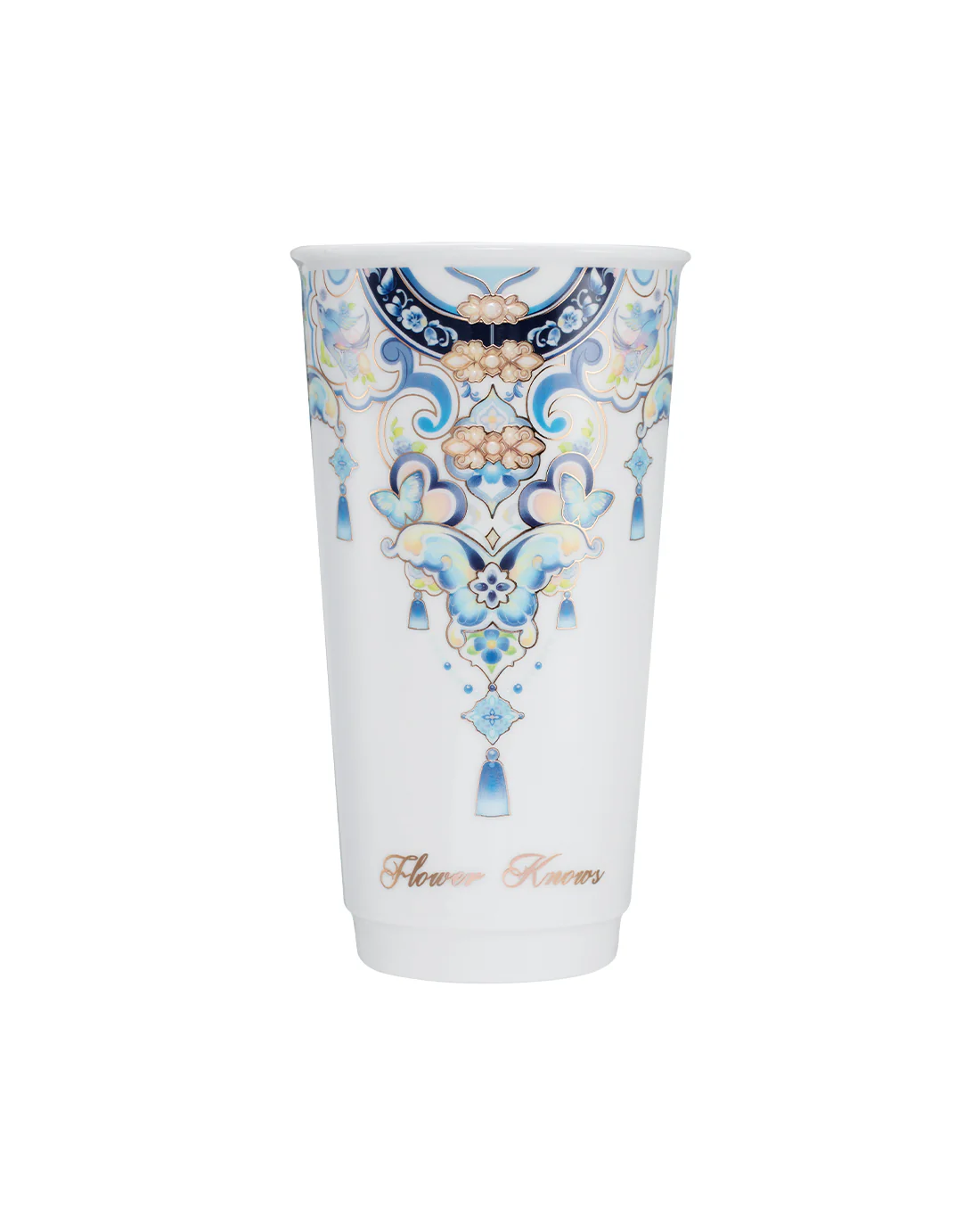 (Not For Sale) Butterfly Cloud Collar Ceramic Mug