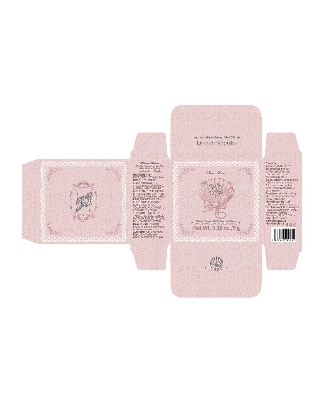 Shell's Jewel Silk Satin Blush - Image 28