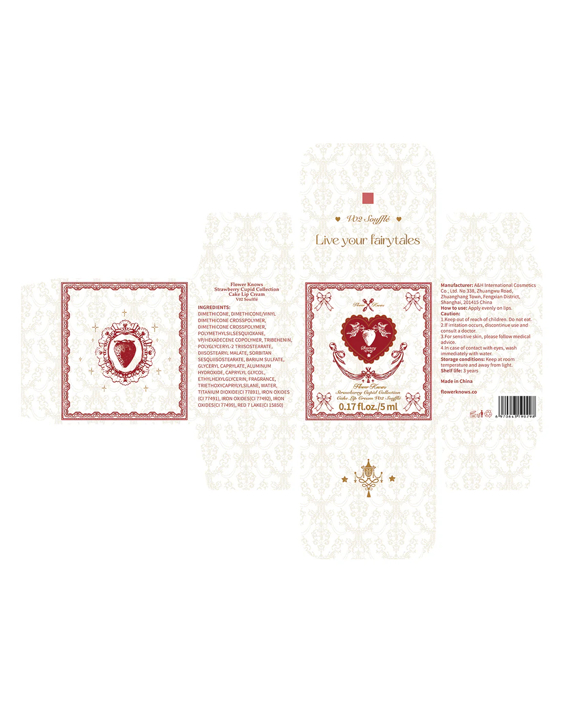 Strawberry Cupid Cake Lip Cream - Image 14