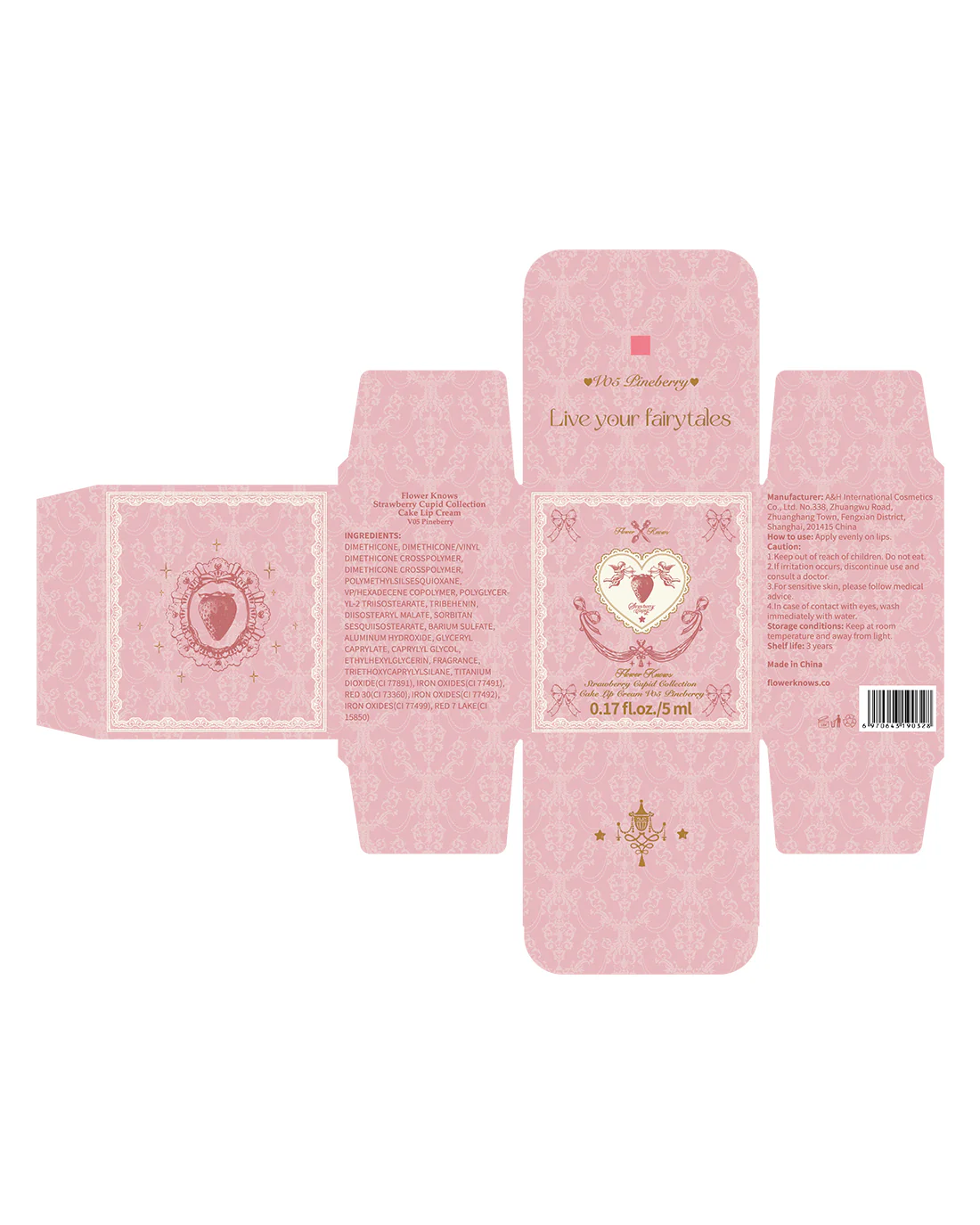 Strawberry Cupid Cake Lip Cream - Image 36