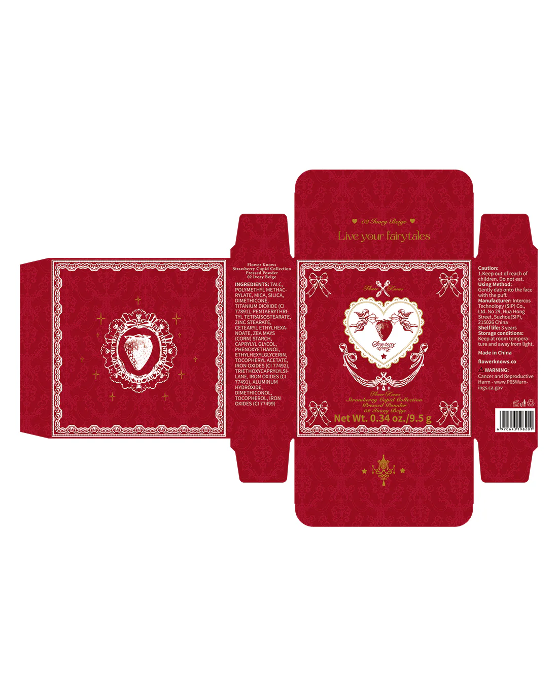 Strawberry Cupid Pressed Powder - Image 14