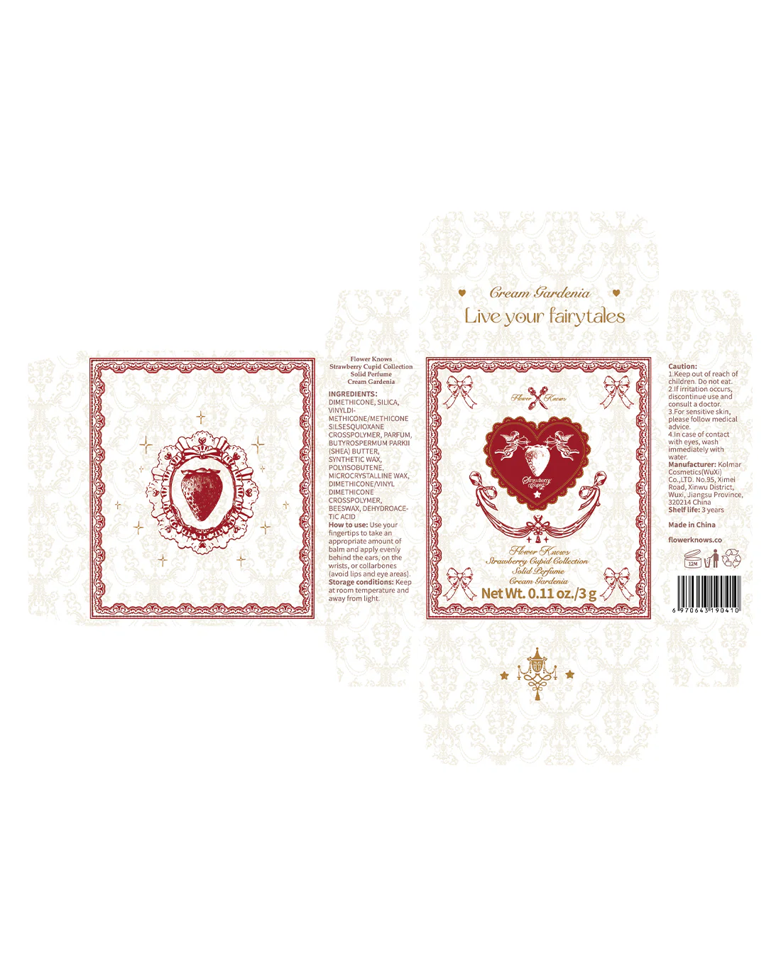 Strawberry Cupid Solid Perfume - Image 10