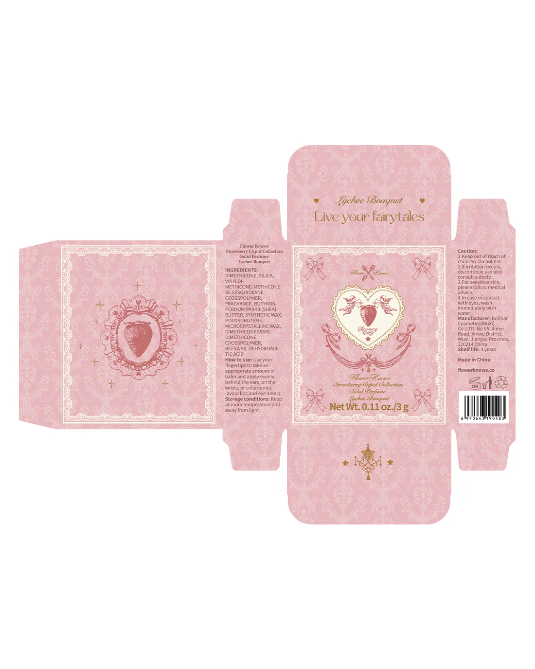 Strawberry Cupid Solid Perfume - Image 5