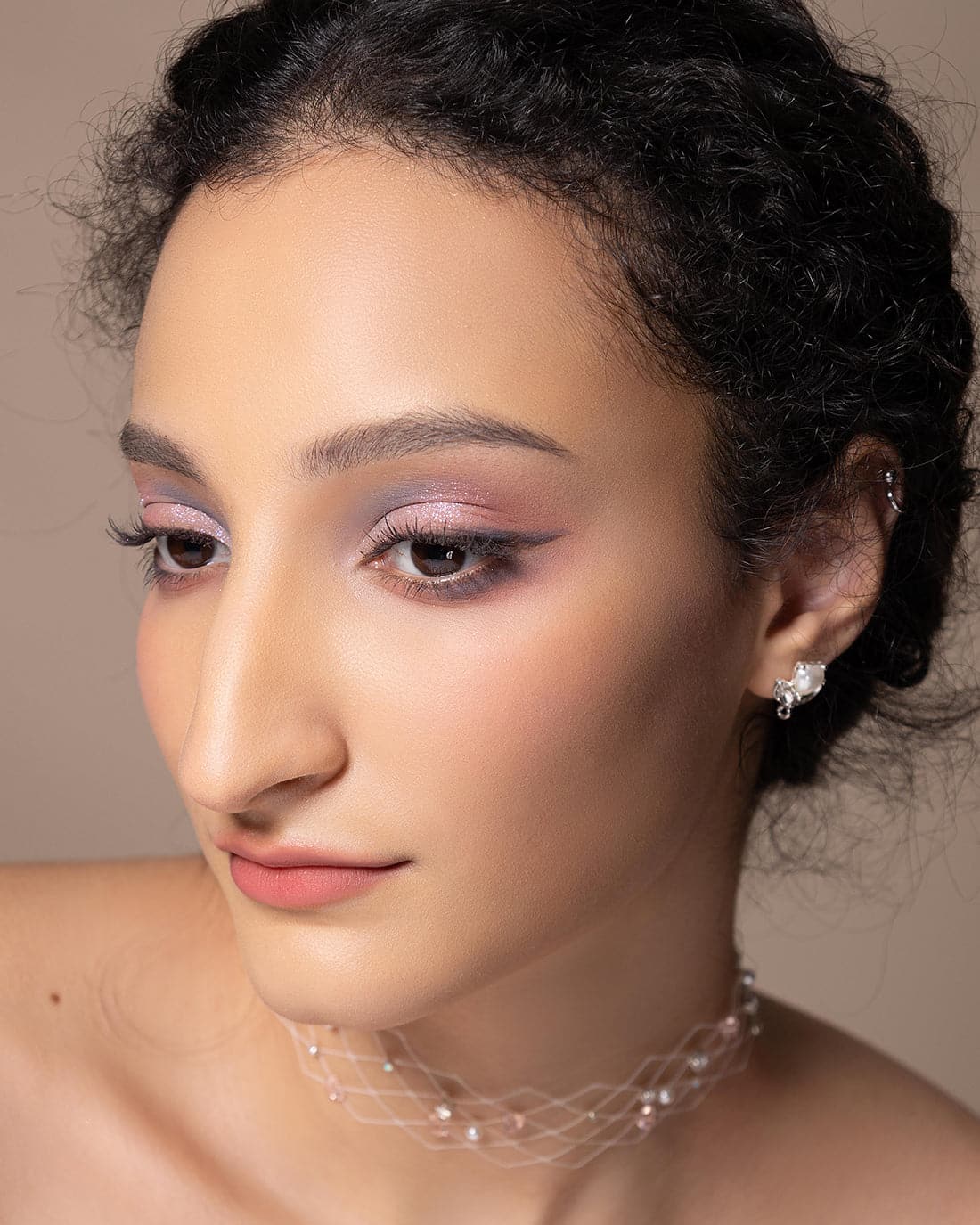 Strawberry Rococo Embossed Blush - Image 13