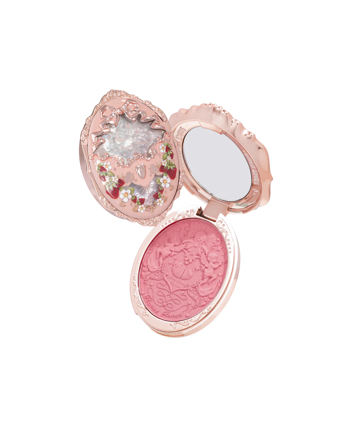 Strawberry Rococo Embossed Blush - Image 14