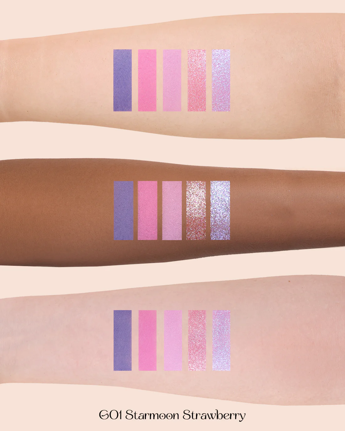 Violet Strawberry Rococo Eyeshadow Palette - Image 4