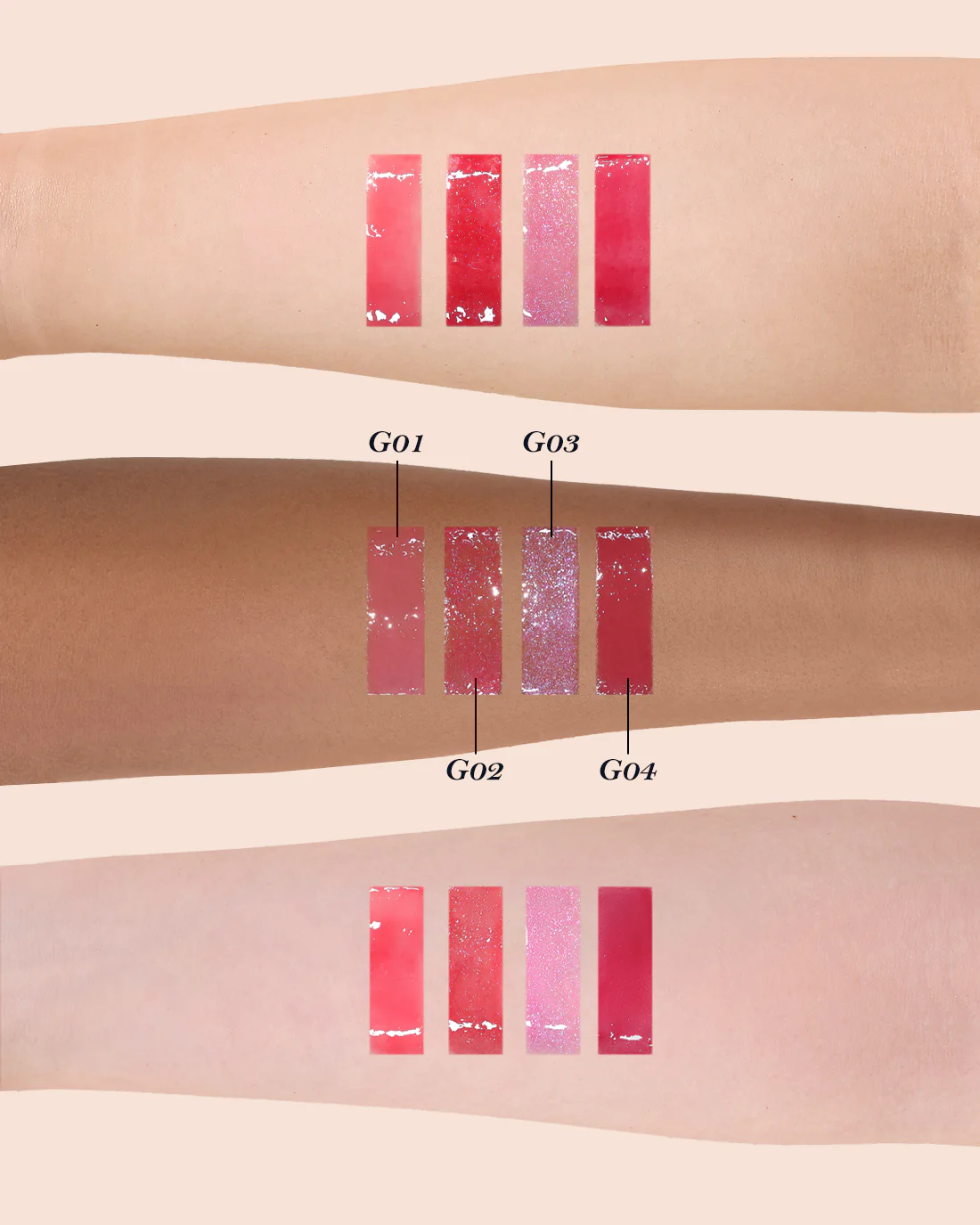 Violet Strawberry Rococo Glowy Lip Gloss - Image 12