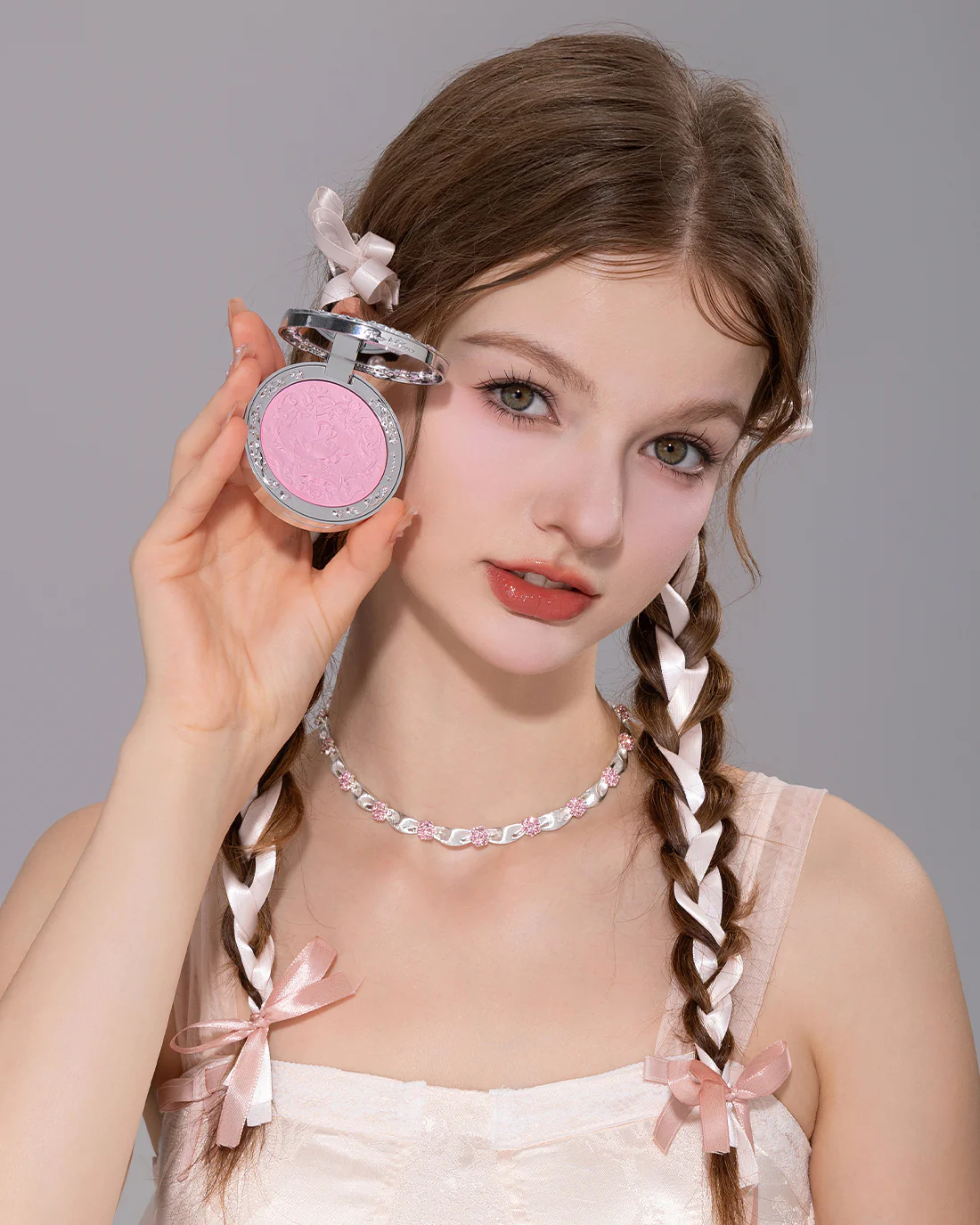 Swan Ballet Embossed Blush - Image 14
