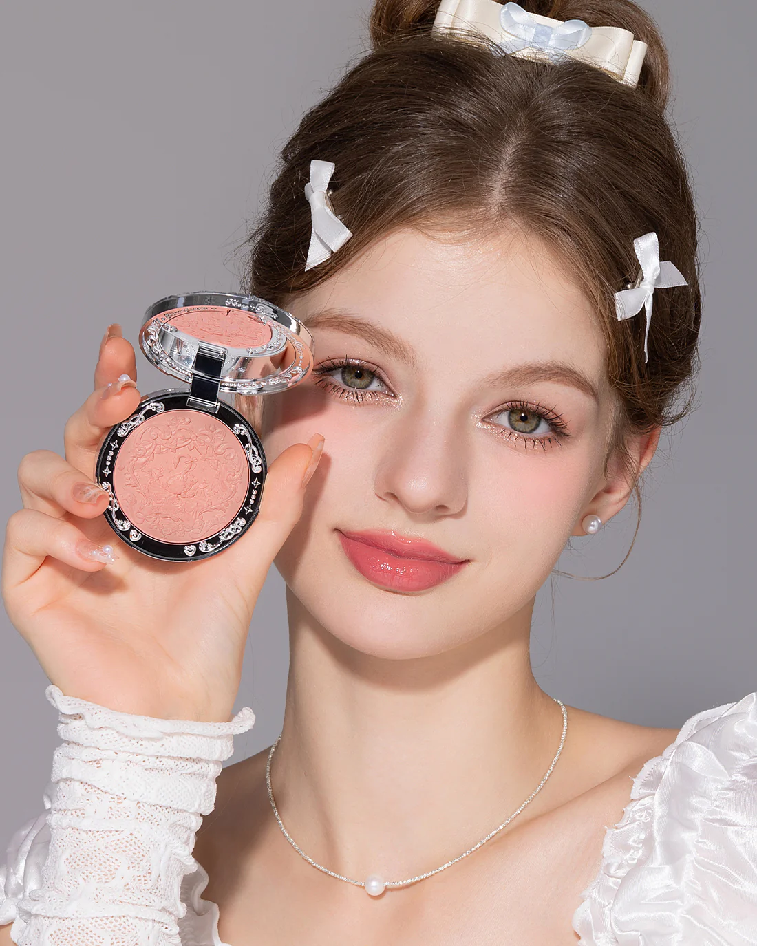 Swan Ballet Embossed Blush - Image 24