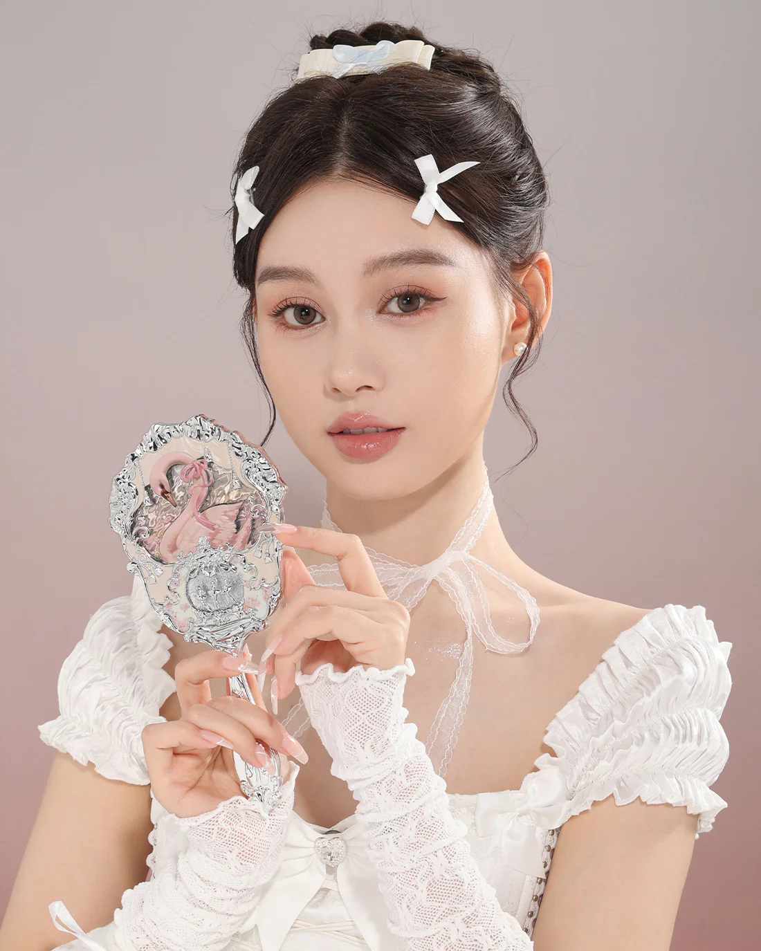 Swan Ballet Hand Mirror - Image 3