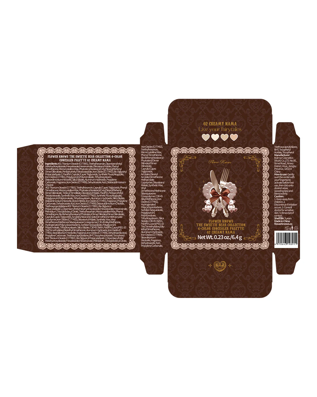 The Sweetie Bear 4-Color Concealer Palette (Bundle) - Image 18