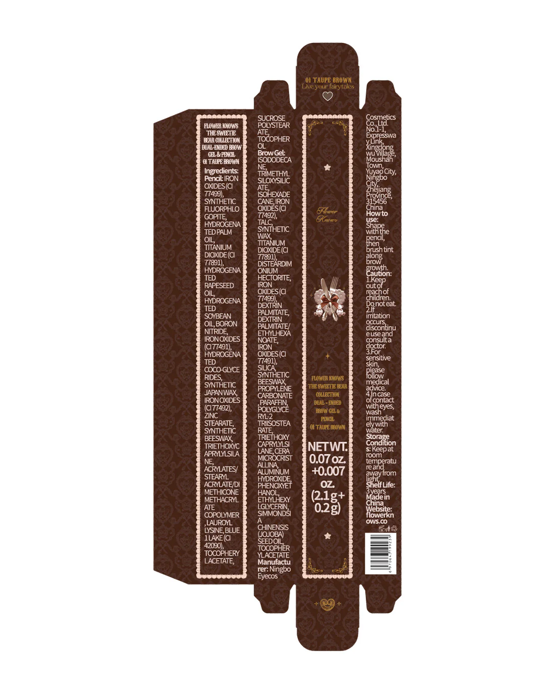 The Sweetie Bear Dual-Ended Brow Gel & Pencil - Image 7